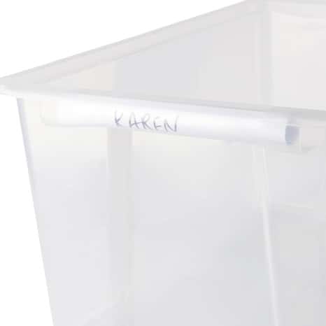 Boite de rangement transparente 138 L "Kaze" - Form - Brico Dépôt