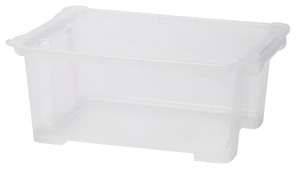 Boîte de rangement transparente 10 L  "Kaze" - Form - Brico Dépôt