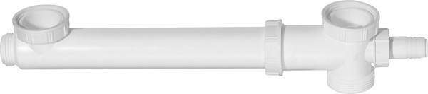 Tubulure extensible pour éviers 2 bacs entraxe réglable de 110 à 325 mm - Wirquin - Brico Dépôt