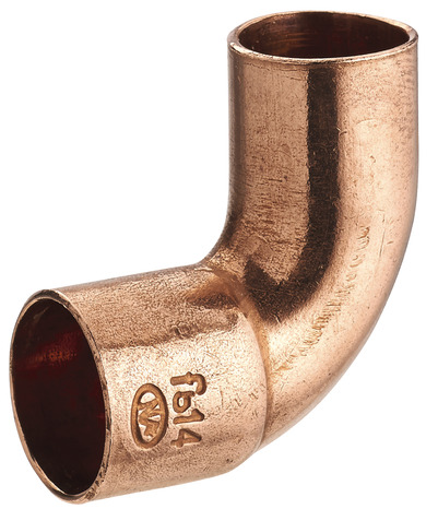 2 coudes pour tube cuivre Ø 14 mm avec embouts M/F angle 90 ° - Noyon & Thiebault - Brico Dépôt