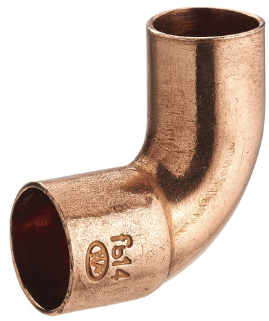 2 coudes pour tube cuivre Ø 18 mm avec embouts M/F angle 90 ° - Noyon & Thiebault - Brico Dépôt