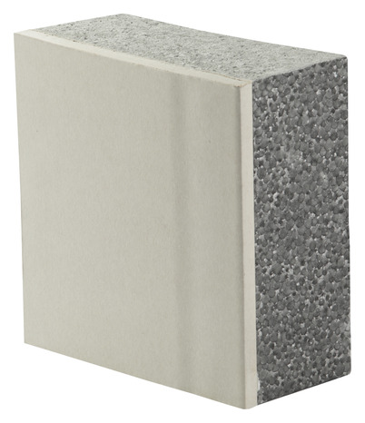 Doublage plaque de plâtre + polystyrène TH 32** - L. 2,50 x l. 1,20 m x Ép. 13 + 80 mm - Planodis - Brico Dépôt