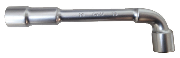Clé à pipe débouchée 14 mm en acier au chrome vanadium - Magnusson - Brico Dépôt