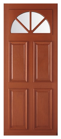 Porte d'entrée bois "Anapurna" H. 215 x l. 90 cm droite - Brico Dépôt
