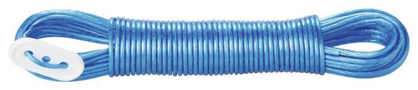 Corde a linge metal plastifiee 10m-3mm - Diall - Brico Dépôt