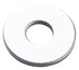 100 rondelles plates en acier carbone - 5 mm - Diall