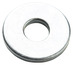 100 rondelles plates en acier carbone - 6 mm