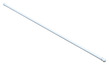 Tringle vitrage blanche mat 70-100 cm