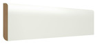Plinthe réversible peinte blanche MDF - L. 240 cm. l. 6,9 cm. Ep. 0,9 cm