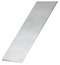 Plat aluminium brut - 40 x 2 mm 2 m Argent