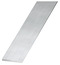 Plat aluminium brut - 25 x 2 mm 2 mm Argent