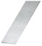 Plat aluminium brut - 25 x 2 mm 1 m Argent