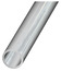 Tube rond aluminium brut - 12 x 1 mm 1 m Argent