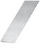 Plat aluminium brut - 35 x 2 mm 1 m Argent