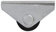 Roulette fixe nylon gris - Ø. 1,4 cm - 8 kg
