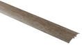 Barre de seuil en aluminium - Décor bois - L. 0,93 m, l. 37 x h. 4,6 x ép. 1,2 mm 