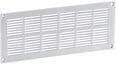 Grille PVC plate blanche - 251 x 108 mm