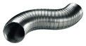 Tube compact conduit de ventilation GAZ - Ø 118-125 mm L. extensible de 0,45 à 1,5 m