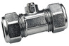 Mini-robinet à sphère femelle 1/4 de tour, de filetage entrée/sortie 12/17 mm