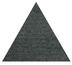 Lot de 6 triangles abrasifs pour poncer tous les matériaux de construction, 285x285x285 mm
