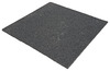 Tapis anti-vibration noir mat 60 x 60 cm