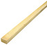 Demi-chevron en bois d'épicéa Section 38x63 mm. long 3 m. Traité classe 2.