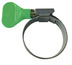 Collier de serrage 20 mm - 32 mm vert