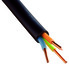 Câble électrique R2V 3G2,5 mm² noir - 50 m
