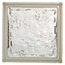 Brique de verre bullée incolore - H. 19 x l. 19 x Ép. 8 cm
