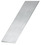 Plat aluminium brut - 30 x 2 mm 1 m Argent