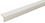 Baguette d'angle en frêne blanc pour plafond - L. 260 cm x l. 28 x Ep. 28 mm