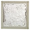 Brique de verre bullée incolore - H. 19 x l. 19 x Ép. 8 cm