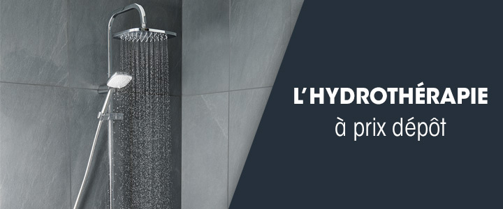 Brico Dépôt : l’hydrothérapie à prix bas