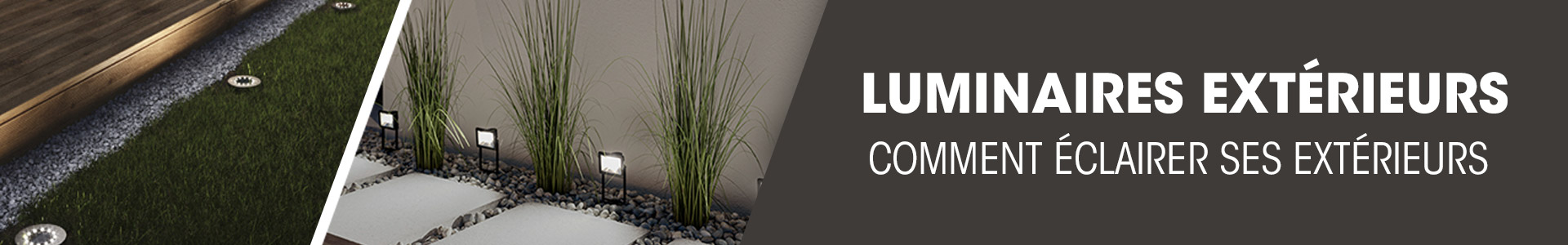 Luminaires extérieurs : comment éclairer l'extérieur de votre maison ?