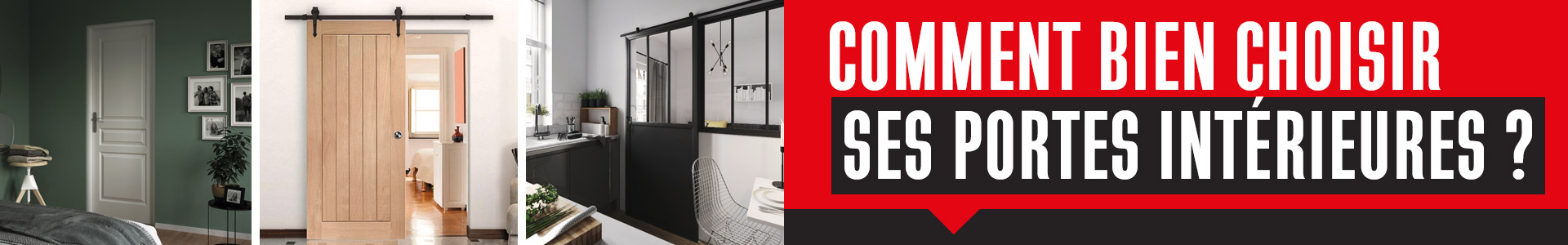 Comment bien choisir ses portes intérieures ?