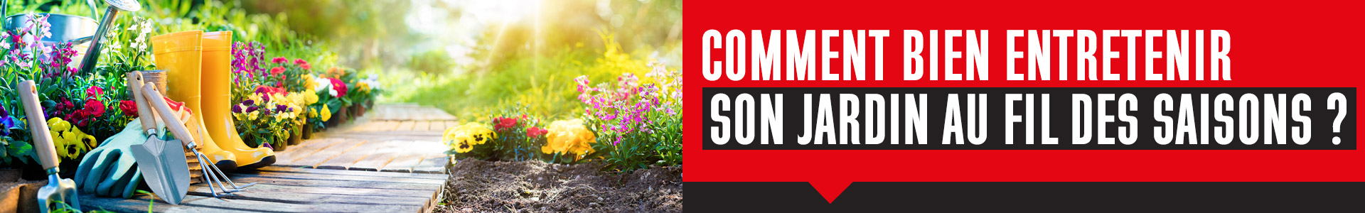 Comment bien entretenir son jardin au fil des saisons ?
