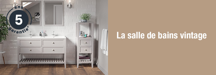 La salle de bains vintage
