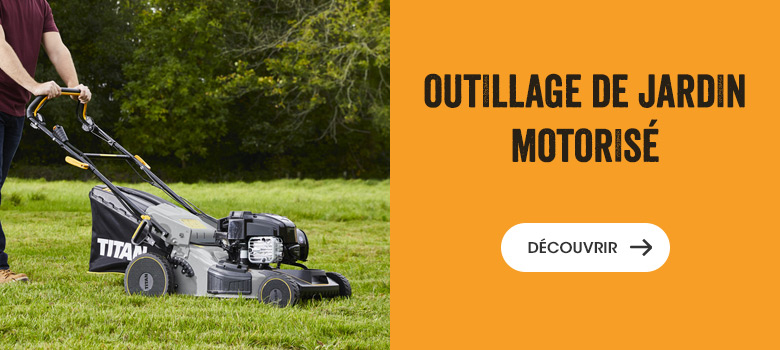 Outillage de jardin motorisé