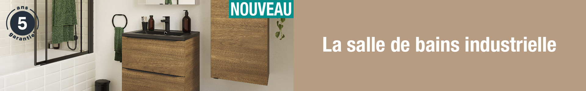 La salle de bains Industrielle