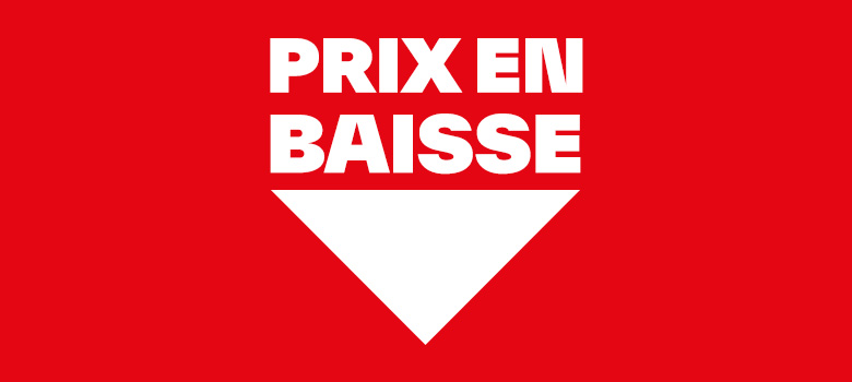 Prix en baisse