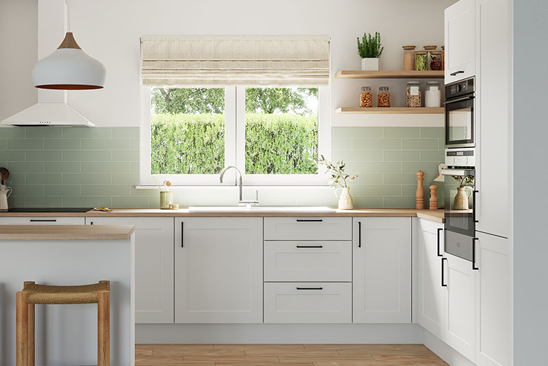 Modèle de cuisine Florie blanc mat - Brico Dépôt