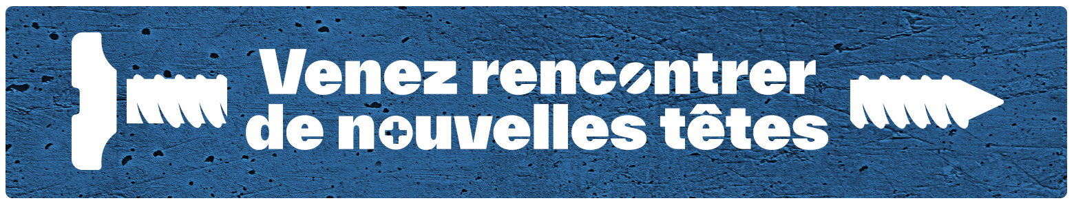 Venez rencontrer de nouvelles têtes avec Fischer