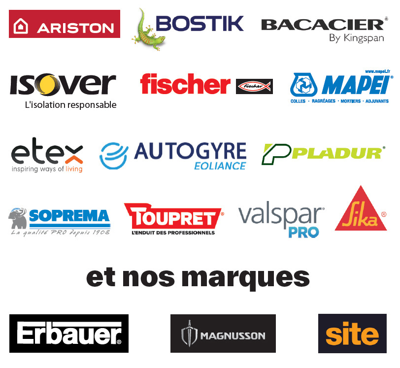 Nos marques partenaire