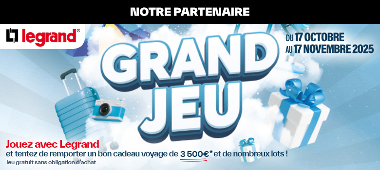 Offre partenaire Legrand