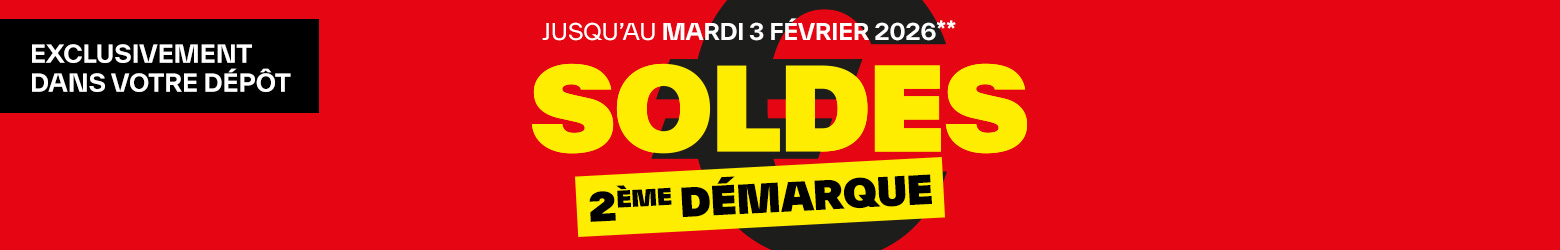 Soldes 2e démarque