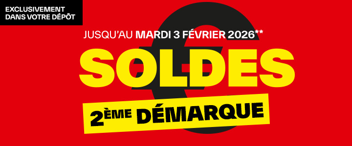 Soldes 2e démarque