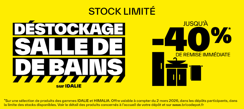 Destockage Salle de Bain Idalie
