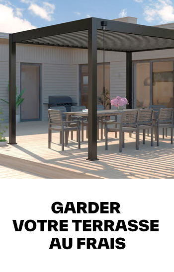 Garder votre terrasse au frais