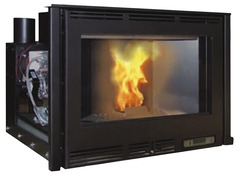 Insert à granulés - H. 49,4 x L. 69,5 x P. 50 cm - Dargemont - Brico Dépôt