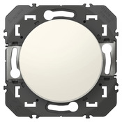 Va-et-vient mécanisme + support 10A "Dooxie" blanc - Legrand - Brico Dépôt